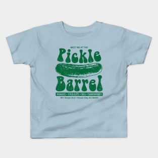 Pickle Barrel - BACK PRINT Kids T-Shirt